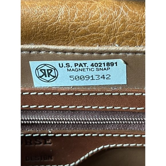 Vintage Saint Borse Leather Purse Handbag Brown Adjustable Strap - Picture 7 of 11